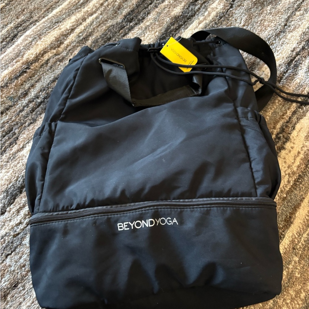 Beyond Yoga Black Men's Bag